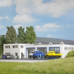 Busch 1966 - H0 - Fahrzeughalle